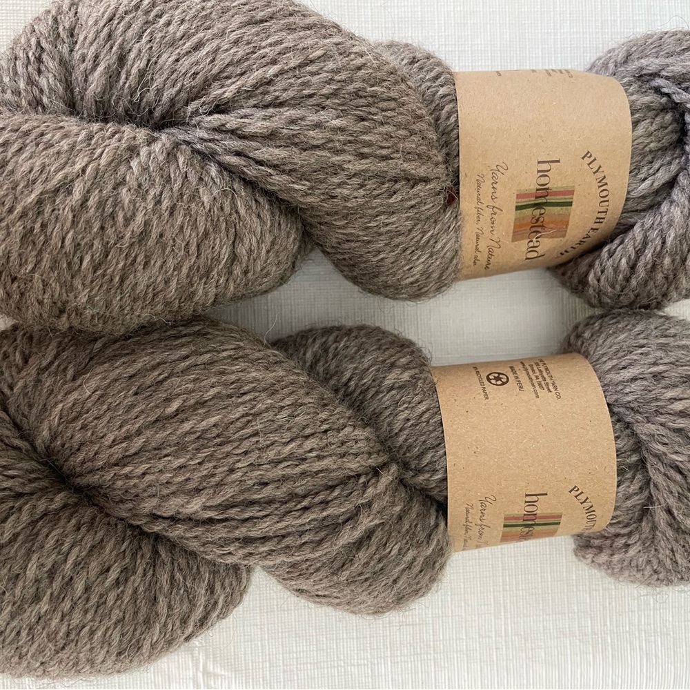 Plymouth Homestead Yarn in Taupe